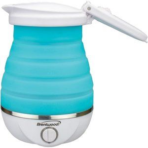 Brentwood Dual-Voltage Collapsible Travel Kettle